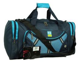 Bolsa esportiva academia viagem poliester média 40l azul ref