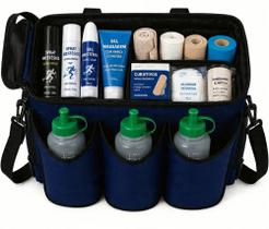 Bolsa esportiva massagem porta acessórios futebol compacta e reforçada cod 835a
