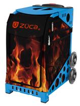 Bolsa Esportiva ZUCA com Estrutura Azul e Rodas Piscantes