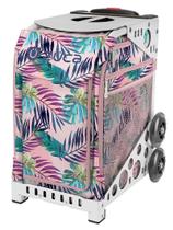 Bolsa Esportiva ZUCA Pink Oasis com Estrutura Branca e Rodas Bolsa Esportiva ZUCA Pink Oasis com Estrutura Branca e Rodas