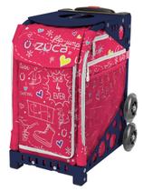 Bolsa Esportiva ZUCA SK8 Rosa com Estrutura de Alumínio Azul Marinho
