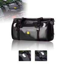 Bolsa Estanque Traseira Moto Impermeavel Alforge Lona 66 L COR:PRETO - 66 L