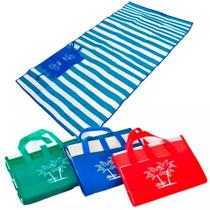 Bolsa esteira de praia parque piquenique picnic piscina prática, versátil, design funcional e elegante