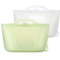 Bolsa Esterilizadora de Silicone para Viagem sicyeast 2000 ml Reutilizável