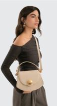 Bolsa esthera 7PM handbag Areia