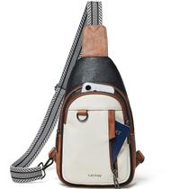 Bolsa Estilingue LATMAP 7L Anti-Roubo em Couro - Unissex Bolsa Estilingue LATMAP 7L Anti-Roubo em Couro - Unissex