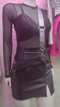 Bolsa estilosa com strass