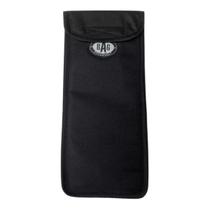 Bolsa Estojo Bag Case p/ Microfone Acolchoada Impermeável p/ Transporte Fecho em tiras autocolantes 30x12 cm