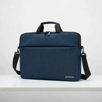 Bolsa Estojo Notebook Impermeável Azul Escuro Alça
