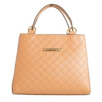 Bolsa Estruturada Dm Matelassê Nude Bolsa Estruturada Dm Matelassê Nude