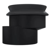 Bolsa Excêntrica Adaptador p/ Vaso Sanitário 3 em 1 Ajuste Preto