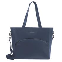 Bolsa Executiva Grande Feminina Donna Azul Marinho Bolsa Executiva Grande Feminina Donna Azul Marinho