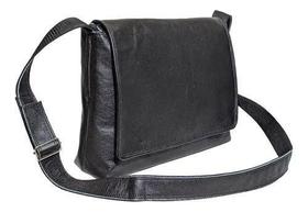 Bolsa Executiva Pasta Carteiro Transversal Grande Em Couro Masculino Porta Notebook