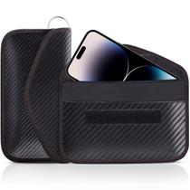 Bolsa Faraday Lanpard Bolsa Faraday para telefones e chaves de carro, pacote com 2