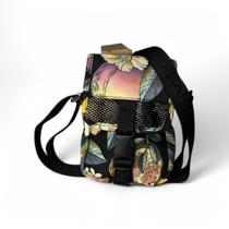 Bolsa Farm Fervo Romance Em Flor Marrom