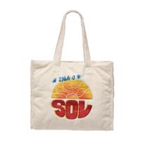 Bolsa Farm Totebag Praiana Rio De Flor Off White Bolsa Farm Totebag Praiana Rio De Flor Off White