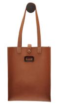 Bolsa Fashion em sintético caramelo Bolsa Fashion em sintético caramelo