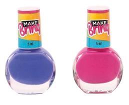 Bolsa Fashion Infantil Com Maquiagem Esmaltes E Gloss