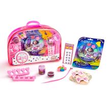 Bolsa Fashion Infantil Maquiagem Esmalte Hipoalergica Encanto/Sereia 1020 menina ED1 Brinquedos