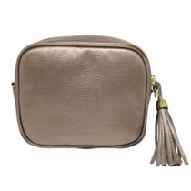 Bolsa fem. pequena c/ matelasse c/ alca de corrente 87 chumbo 2158 ch