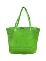 Bolsa Fem Praia Tela Laranja Spb&Sjw Sol-2433 - Verde Bolsa Fem Praia Tela Laranja Spb&Sjw Sol-2433 - Verde