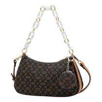 Bolsa Feminina Alça Corrente Chaveiro Espelho Estilo Chenson