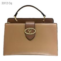 Bolsa Feminina Alça de Mão e Transversal com Divisões Chalita 3312 Cor:Branca Bolsa Feminina Alça de Mão e Transversal com Divisões Chalita 3312 Cor:Branca