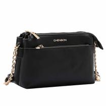 Bolsa Feminina Alça Transversal Corrente Elegante Chenson Bolsa Feminina Alça Transversal Corrente Elegante Chenson