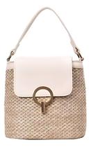 Bolsa Feminina Alça Transversal De Palha Sintética Fashion Bolsa Feminina Alça Transversal De Palha Sintética Fashion