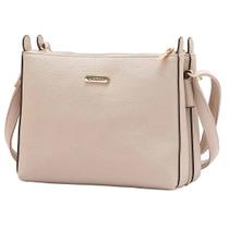Bolsa Feminina Alça Transversal Fixa Divisão Dupla Chenson