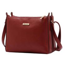 Bolsa Feminina Alça Transversal Fixa Divisão Dupla Chenson Bolsa Feminina Alça Transversal Fixa Divisão Dupla Chenson
