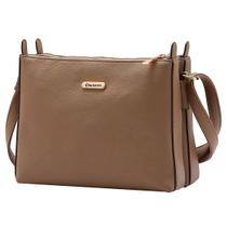 Bolsa Feminina Alça Transversal Fixa Divisão Dupla Chenson