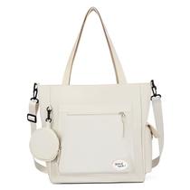 Bolsa Feminina Alça Transversal Moderna Moda Casual Espaçosa Resistente a Água Mochilinha Compacta Ombro Lateral Escolar