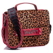 Bolsa Feminina Animal Print Alça Lateral Trabalhada Bolsa Feminina Animal Print Alça Lateral Trabalhada