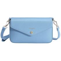 Bolsa Feminina Azul Claro David Jones CM6120B