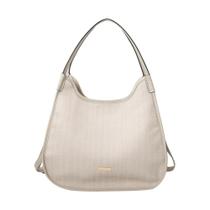 Bolsa Feminina Bag Sacola Nude Mescla com Alça Fuseco