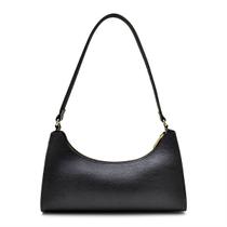 Bolsa Feminina Baguete Meia Lua Preta Bolsas Luxo Ombro Mão