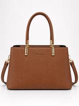 Bolsa Feminina Bella Paulla Elegante com Alça de Mão e Transversal