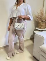 Bolsa feminina Bolsas Femininas Corrente Alça Transversal Lateral Ombro Tiracolo Pronta Entrega