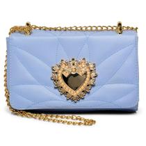 Bolsa Feminina Bolsinha De Coração Pequena Mini Bag Para Mulher Versátil De Ombro