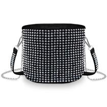 Bolsa Feminina Bolsinha Moderna Resistente Noite Brilhos Brilhosa Festas Transversal Pratica Reforçada Elegante Luxo