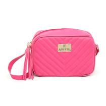 Bolsa Feminina Bordada Em V Quadrada