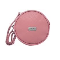 Bolsa Feminina Calma, Beth! - Modelo Julieth Redonda Texturizada Rosê Bolsa Feminina Calma, Beth! - Modelo Julieth Redonda Texturizada Rosê