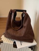 Bolsa Feminina Camurça Suede Marrom Preta Moda Inverno Luxo