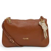 Bolsa Feminina Caramelo Classe Couro Original Alça Transversal 3262 Bolsa Feminina Caramelo Classe Couro Original Alça Transversal 3262
