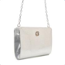 Bolsa Feminina Carteira De Mão Transversal Festa Com Forro