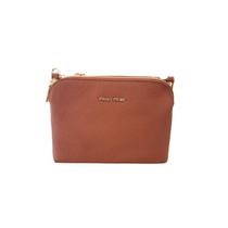 Bolsa feminina carteira marrom Pavão de Ouro