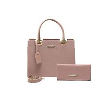 Bolsa Feminina Castelo Luxo Média Clássico Mão e Alça Acompanha Carteira Bolsa Feminina Castelo Luxo Média Clássico Mão e Alça Acompanha Carteira