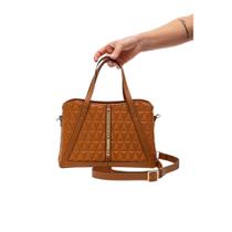 Bolsa Feminina Casual Caramelo Média Vizzano 100705