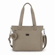 Bolsa Feminina Casual Grande Transversal Nylon Impermeável Moderna Espaçosa Luxo